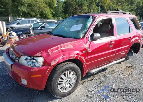 2006 Mercury Mariner Luxury/Premier из США, поврежденный, VIN 4M2YU57186KJ19196
